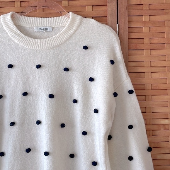 Madewell Brockton Bobble Sweater in Coziest Yarn - Picture 4 of 6